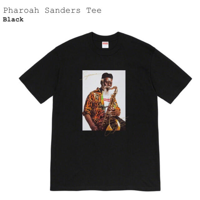 BlackSIZESupreme Pharoah Sanders Tee