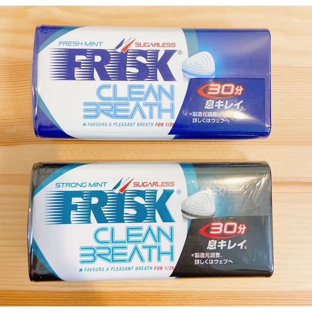 Kracie(クラシエ)の【新品未開封】FRISK CLEAN BREATH 2個セット コスメ/美容のオーラルケア(口臭防止/エチケット用品)の商品写真