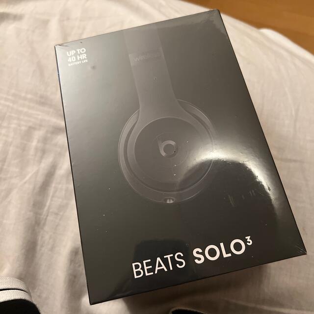 beats solo3 新品未使用 beats by dr dreヘッドフォン/イヤフォン