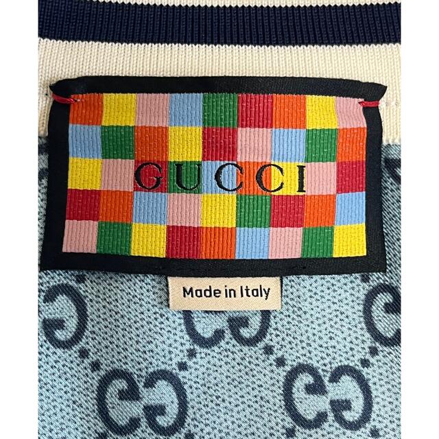 Gucci(グッチ)の未使用GUCCI◆ GG マルチカラ半袖 シルクツイルジャケット399番 レディースのジャケット/アウター(ブルゾン)の商品写真