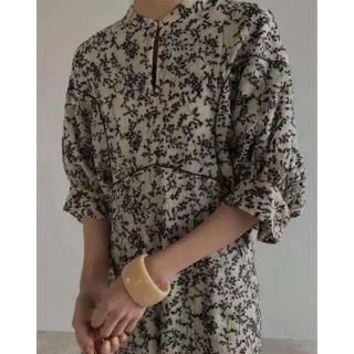 クラネ(CLANE)のクラネ　FLORET EMBROIDERY ARM ONE PIECE (ロングワンピース/マキシワンピース)