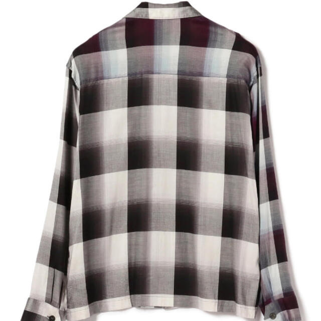 SugarHill ombre L/S Open collar shirt |