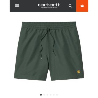 カーハート(carhartt)の【新品・未着用】チェイススイムトランク　カーハート(ショートパンツ)