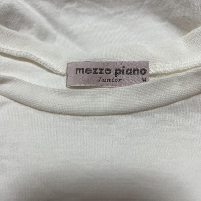 mezzo piano junior(メゾピアノジュニア)のお値下げしました！mezzo piano junior 花とこねこ半袖Tシャツ キッズ/ベビー/マタニティのキッズ服女の子用(90cm~)(Tシャツ/カットソー)の商品写真