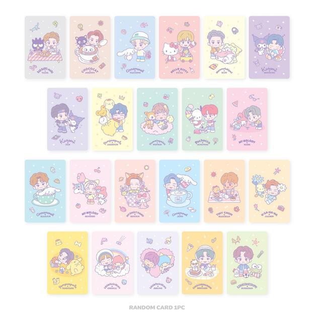 NCT × SANRIO TOWN ランダムトレーディングカード エンタメ/ホビーのCD(K-POP/アジア)の商品写真