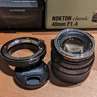 NOKTON classic 40mm F1.4 S.C.