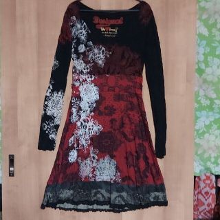 デシグアル(DESIGUAL)のフレアワンピース　デシグアル(ひざ丈ワンピース)