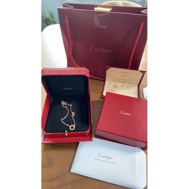Cartier(カルティエ)のカルティエ  ラブネックレス　ピンクゴールド レディースのアクセサリー(ネックレス)の商品写真