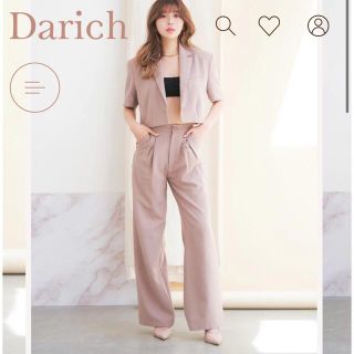 エイミーイストワール(eimy istoire)のDarich ロングストレートパンツ モカ ダーリッチ web完売(カジュアルパンツ)