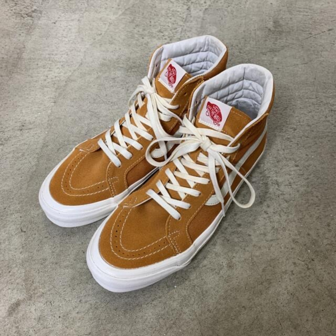 VANS VAULT - レア VANS VAULT SK8-HI 28 スケートハイ オレンジ VANS VAULT - レア VANS VAULT SK8-HI 28 スケートハイ オレンジ