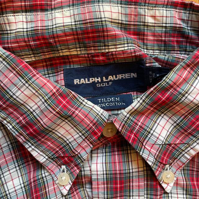 POLO RALPH LAUREN(ポロラルフローレン)のPolo Golf Ralph Lauren ボタンダウン チェックシャツ 半袖 メンズのトップス(シャツ)の商品写真