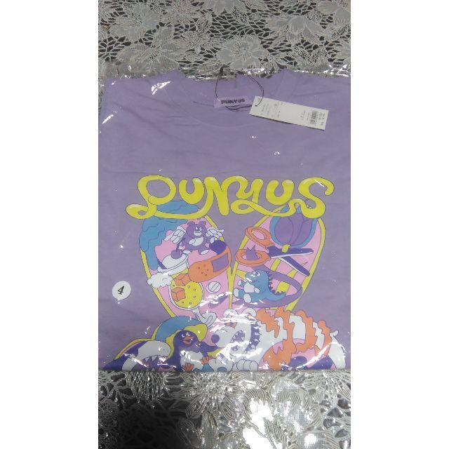 PUNYUS(プニュズ)のPUNYUS 4 Tシャツ 半袖 新品 未使用 タグ付き レディースのトップス(Tシャツ(半袖/袖なし))の商品写真