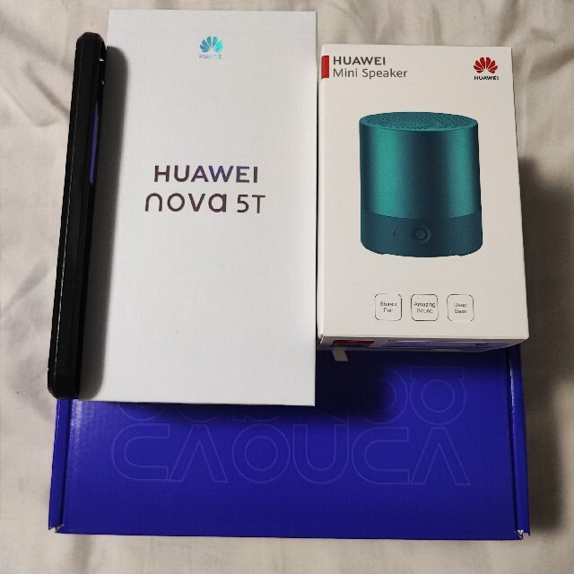 【名入れ無料】 HUAWEI - HUAWEI nova 5T 限定ボックス SIMフリー スマートフォン本体