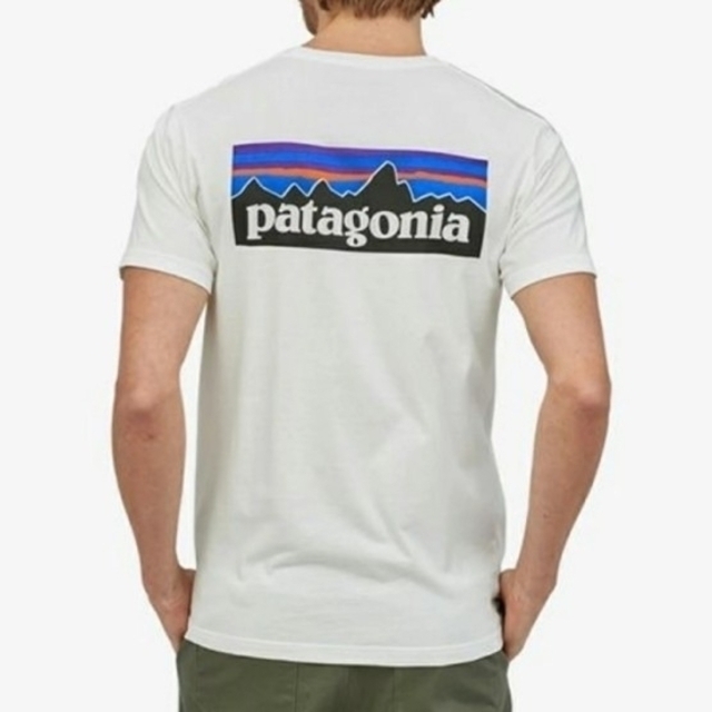 patagonia(パタゴニア)の【新品/送料込】パタゴニア P-6ロゴ オーガニック Tシャツ Mサイズ メンズのトップス(Tシャツ/カットソー(半袖/袖なし))の商品写真