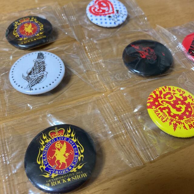 感謝報恩 GRANRODEO 缶バッジ (非売品) ☆処分 その他 ANIMAXMUSIX 限定缶バッジ
