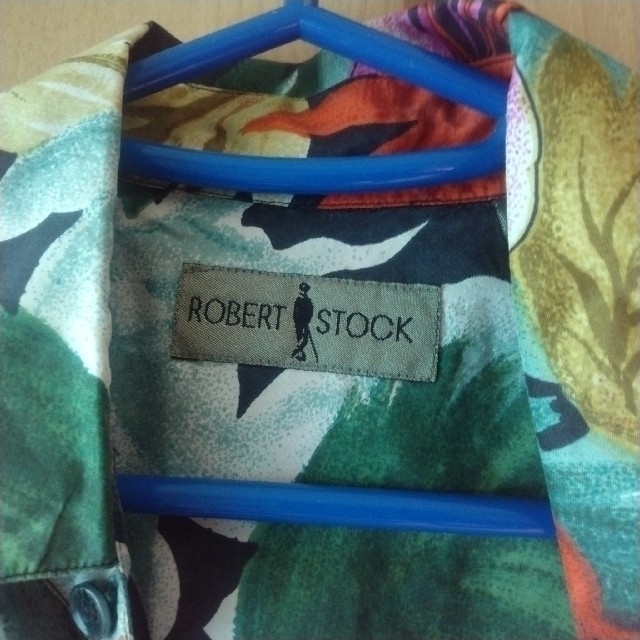 【お値下げ⭐】ROBERT STOCK アロハシャツ　(シルク100％) メンズのトップス(シャツ)の商品写真