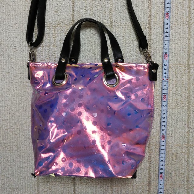 SAC(サック)のsac バッグ キラキラ オーロラ プリズム ショルダー レア！！ レディースのバッグ(トートバッグ)の商品写真