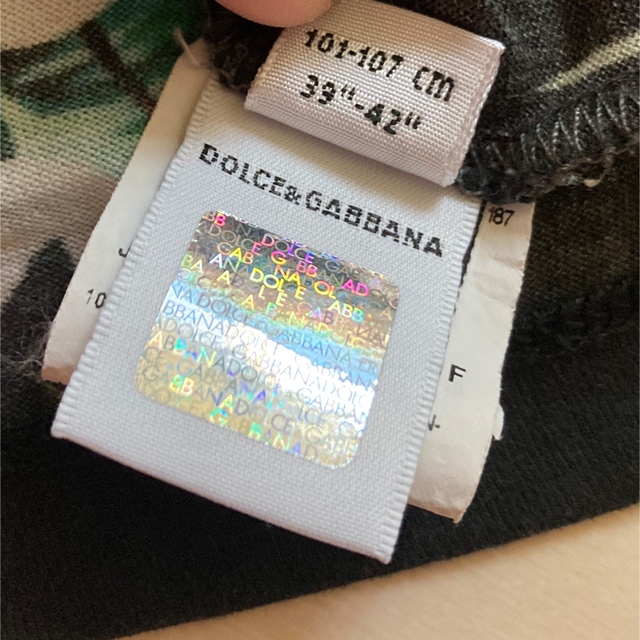 DOLCE&GABBANA(ドルチェアンドガッバーナ)のDOLCE&GABBANA 4Y キッズTシャツ キッズ/ベビー/マタニティのキッズ服男の子用(90cm~)(Tシャツ/カットソー)の商品写真