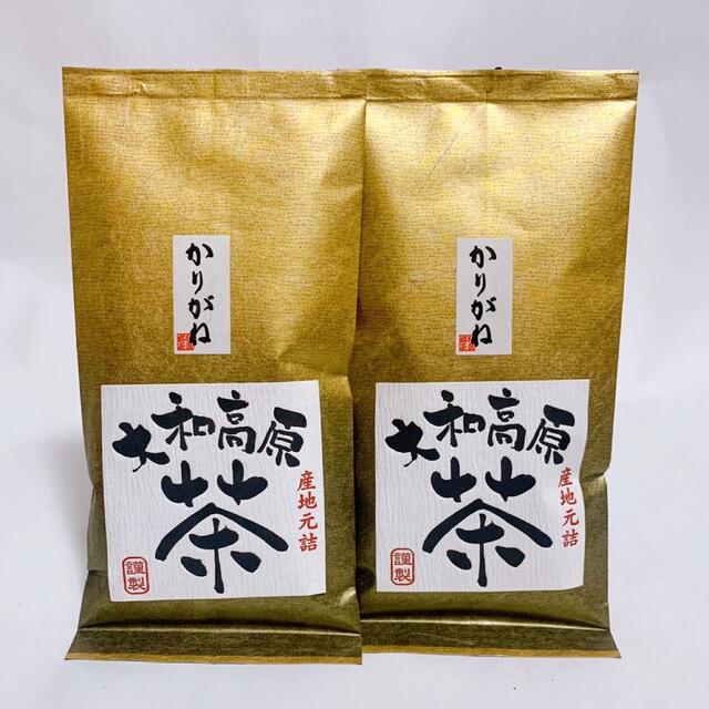 中尾農園　奈良県産　大和茶　かりがね　茎茶　2本 食品/飲料/酒の飲料(茶)の商品写真