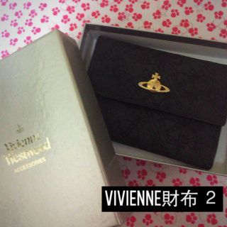 ヴィヴィアンウエストウッド(Vivienne Westwood)のヴィヴィアン★財布２ オーブ総柄(折り財布)