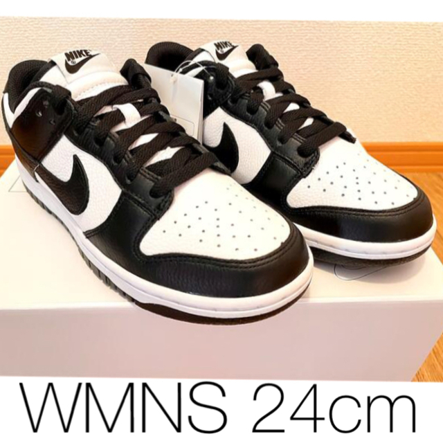 NIKE - NIKE DUNK LOW ダンクロー パンダ by youの通販 by オビONE's NIKE - NIKE DUNK LOW ダンクロー パンダ by youの通販 by オビONE's