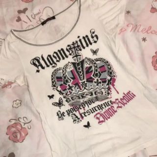 アルゴンキン(ALGONQUINS)のALGONQUINS カットソー トップス Tシャツ(Tシャツ(半袖/袖なし))