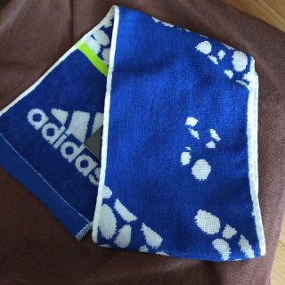 アディダス(adidas)の🔷adidas　冷感タオル　ブルー(タオル/バス用品)