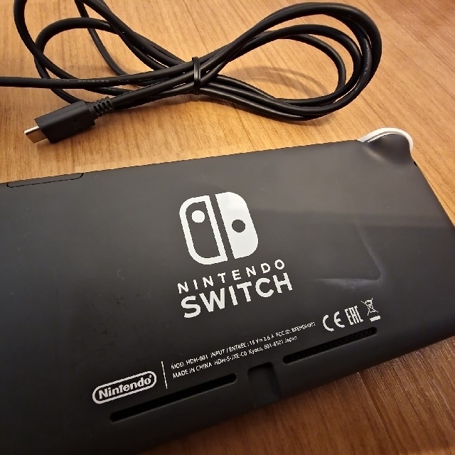 Nintendo Switch Lite グレー　ケース&保護フィルム付き 4