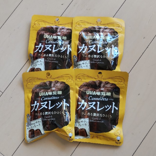 UHA味覚糖(ユーハミカクトウ)のカヌレット ４個セット 食品/飲料/酒の食品(菓子/デザート)の商品写真