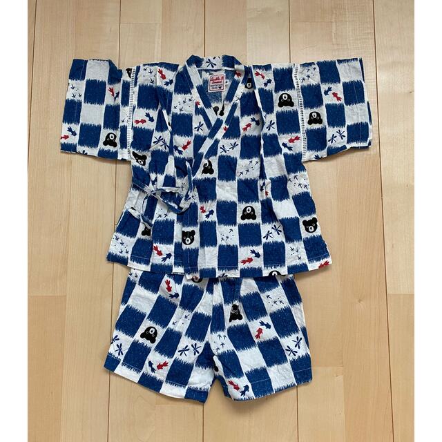 DOUBLE.B(ダブルビー)の☆ミキハウス ダブルビー 甚平 90cm☆ キッズ/ベビー/マタニティのキッズ服男の子用(90cm~)(甚平/浴衣)の商品写真