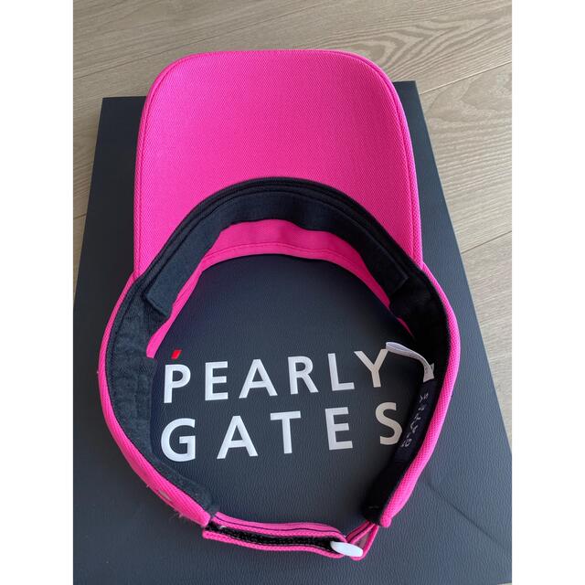 PEARLY GATES(パーリーゲイツ)のパーリーゲイツ　サンバイザー　PEARLYGATES スポーツ/アウトドアのゴルフ(その他)の商品写真