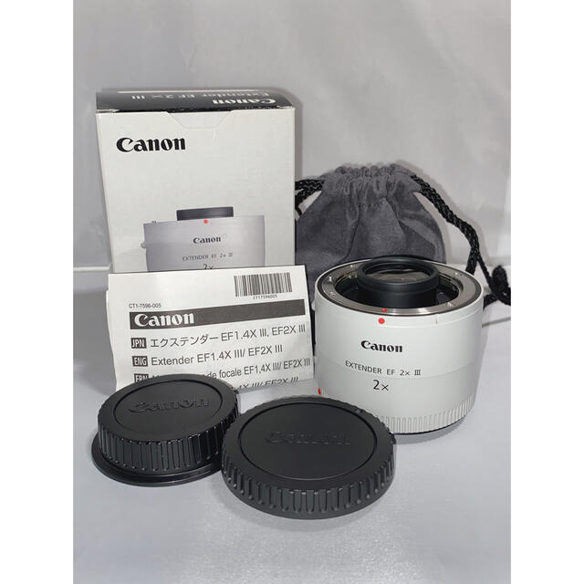 【付属品○】Canon エクステンダー EF 2x III テレコン