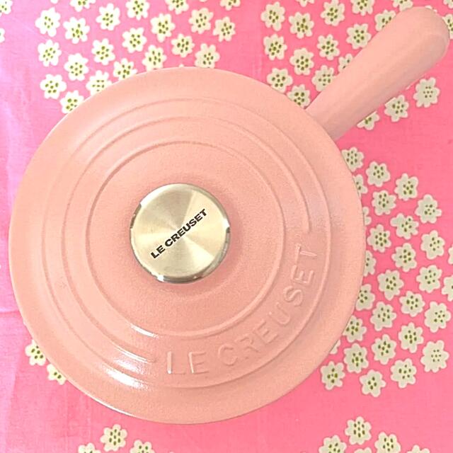 LE CREUSET - ♡ルクルーゼ ソースパン シュガーピンク 16cm 片手鍋