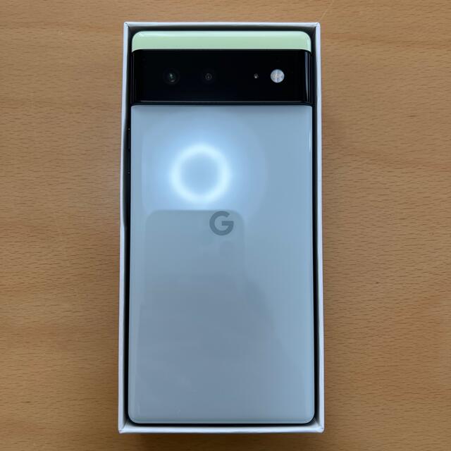 Google Pixel(グーグルピクセル)の【未使用】Google pixel 6 128GB Sorta Seafoam スマホ/家電/カメラのスマートフォン/携帯電話(スマートフォン本体)の商品写真