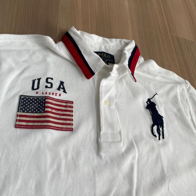 POLO RALPH LAUREN(ポロラルフローレン)のPOLO RALPH LAURENポロシャツ14-16 キッズ/ベビー/マタニティのキッズ服男の子用(90cm~)(Tシャツ/カットソー)の商品写真