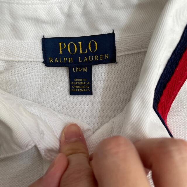 POLO RALPH LAUREN(ポロラルフローレン)のPOLO RALPH LAURENポロシャツ14-16 キッズ/ベビー/マタニティのキッズ服男の子用(90cm~)(Tシャツ/カットソー)の商品写真