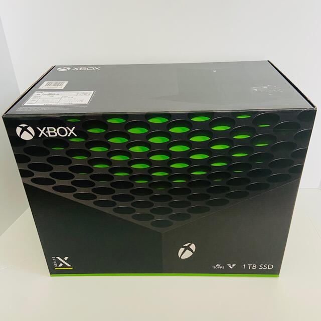 Xbox(エックスボックス)のXbox Series X　1TB SSD  本体　新品未開封 エンタメ/ホビーのゲームソフト/ゲーム機本体(家庭用ゲーム機本体)の商品写真