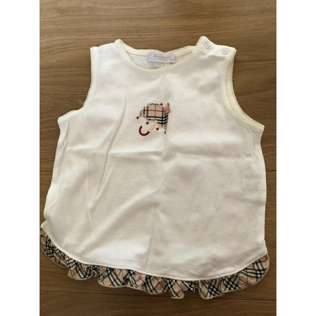 BURBERRY(バーバリー)のバーバリーベビー　90 キッズ/ベビー/マタニティのキッズ服女の子用(90cm~)(Tシャツ/カットソー)の商品写真