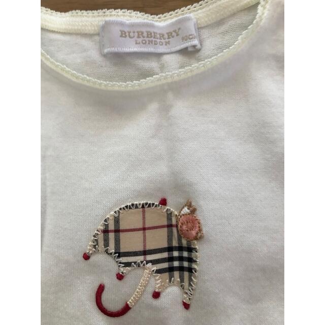 BURBERRY(バーバリー)のバーバリーベビー　90 キッズ/ベビー/マタニティのキッズ服女の子用(90cm~)(Tシャツ/カットソー)の商品写真