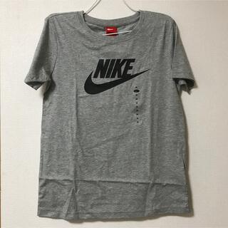 ナイキ(NIKE)の新品 NIKE ナイキ レディース Tシャツ 半袖 グレー Mサイズ(Tシャツ(半袖/袖なし))