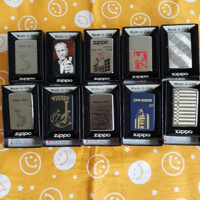 ZIPPO(ジッポー)のzippoジッポ未使用新品ベトナム他 合計10個セット メンズのファッション小物(タバコグッズ)の商品写真