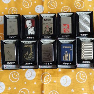 ジッポー(ZIPPO)のzippoジッポ未使用新品ベトナム他 合計10個セット(タバコグッズ)