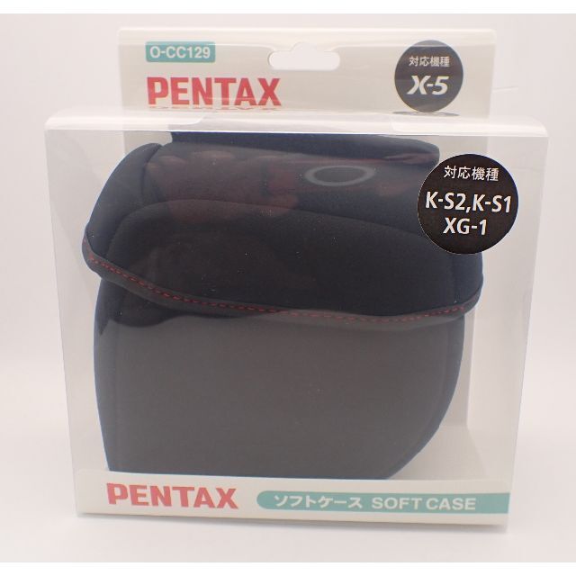 PENTAX(ペンタックス)のPENTAX 純正カメラソフトケース 黒 新品 送料無料!!激安!! スマホ/家電/カメラのカメラ(ケース/バッグ)の商品写真