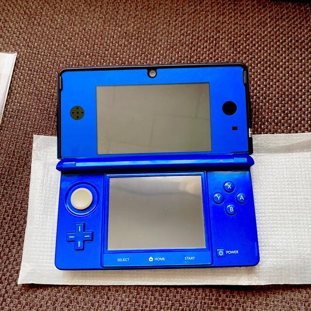 させていた ニンテンドー3DS 3DS コバルトブルー 3DS用液晶保護 ...