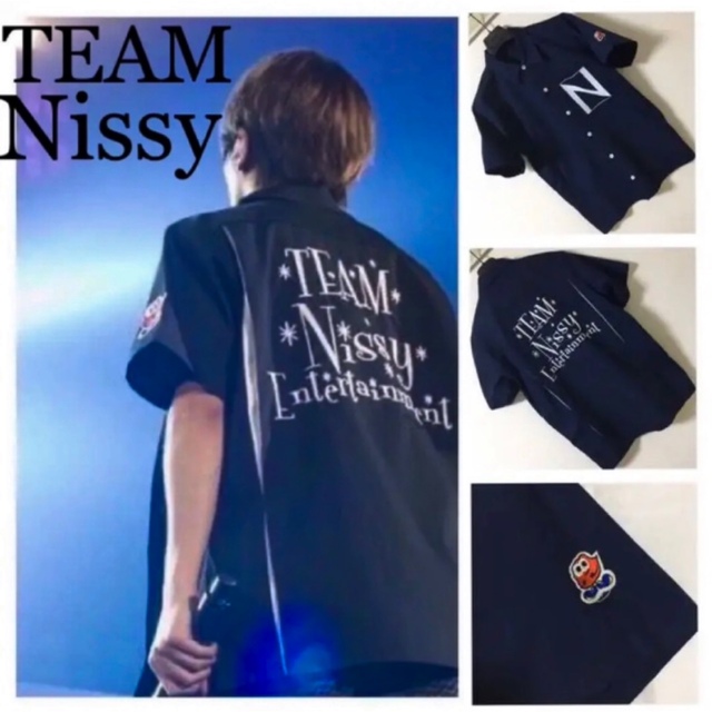 nissy ネイビーシャツ - ミュージシャン