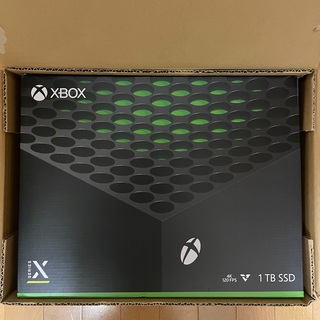 エックスボックス(Xbox)の【新品・未開封品】Xbox Series X 本体 1TB RRT-00015(家庭用ゲーム機本体)