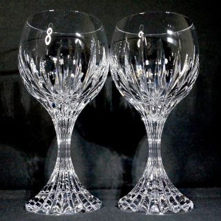 バカラ(Baccarat)の【美品 ペア 送料込み】バカラ マッセナ ワイングラス(食器)