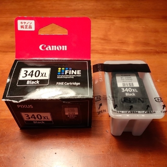 Canon(キヤノン)の【専用　田舎の主婦様】Canon インクカートリッジ BC-340XL スマホ/家電/カメラのPC/タブレット(PC周辺機器)の商品写真