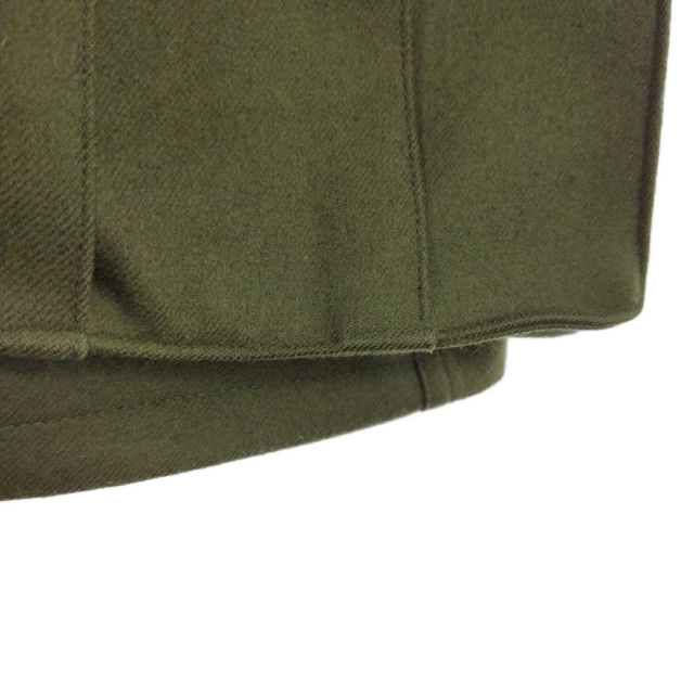 AURALEE オーラリー 16AW LIGHT MELTON FLIGHT PARKA ライトメルトン
