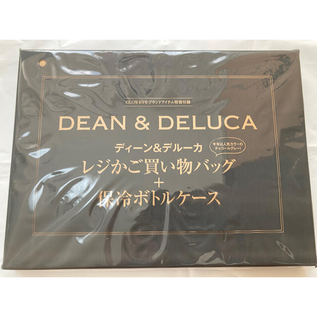 DEAN & DELUCA(ディーンアンドデルーカ)のGLOW2021年8月付録DEAN&DELUCAかごバッグ+ストラップ保冷ボトル レディースのバッグ(エコバッグ)の商品写真